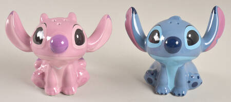 Stitch Figural Salt and Pepper
