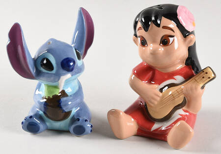 Stitch Figural Salt & Pepper Set