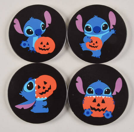 Stitch Corkback Coaster - Set of 4 Motifs