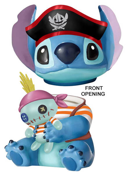 Stitch Figural Cookie Jar & Lid