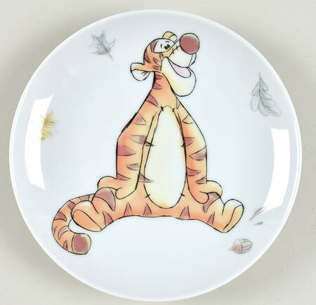 Winnie the Pooh Falling Leaves Appetizer Plate by Zrike