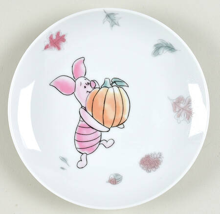 Winnie the Pooh Falling Leaves Appetizer Plate by Zrike