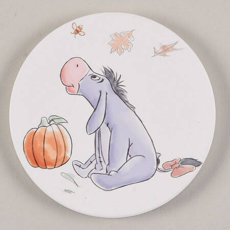 Winnie the Pooh Falling Leaves Coaster by Zrike