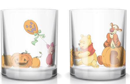 Winnie the Pooh Falling Leaves Glassware Double Old Fashioned by Zrike