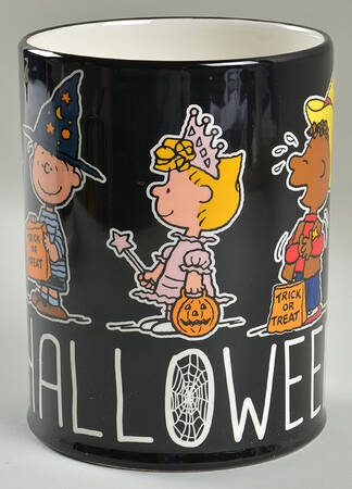 Peanuts Halloween Cookie Jar No Lid