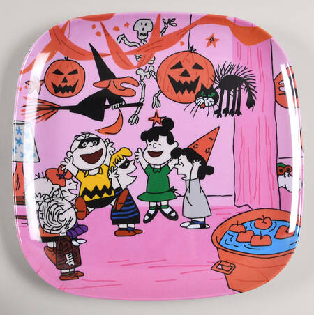 Peanuts Halloween Melamine Dinner Plate