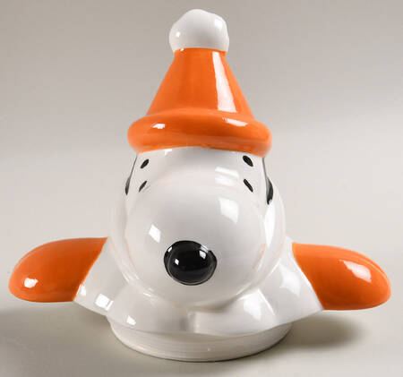 Peanuts Halloween Lid for Figural Cookie Jar