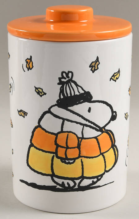 Peanuts Halloween Medium Canister & Lid