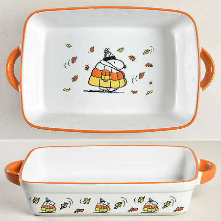 Peanuts Halloween 12" Rectangular Baker