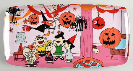 Peanuts Halloween 13" Rectangular Serving Platter