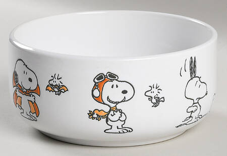 Peanuts Halloween 26 Oz Round Plastic Microwave Bowl No Vented Lid
