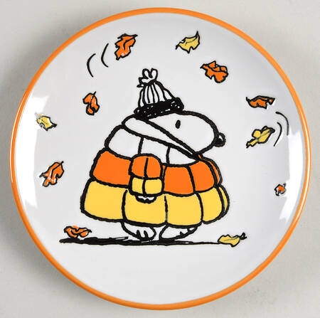 Peanuts Halloween Appetizer Plate