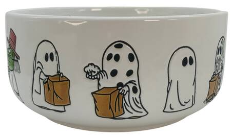 Peanuts Halloween 26 Oz Round Plastic Microwave Bowl & Vented Lid
