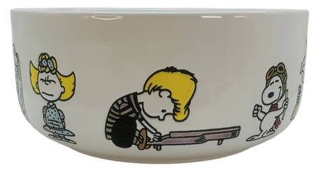 Peanuts Halloween 32 Oz Round Plastic Microwave Bowl w/Vent Lid