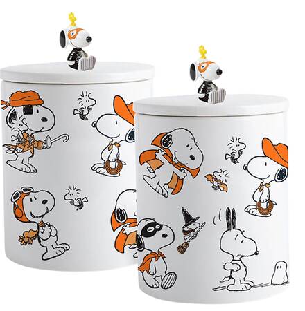 Peanuts Halloween Medium Canister & Lid