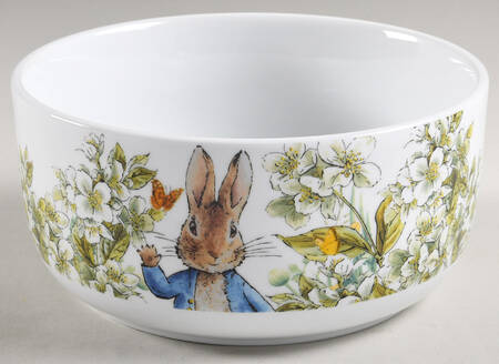 Peter Rabbit Classic 32 Oz Round Plastic Microwave Bowl No Vent Lid