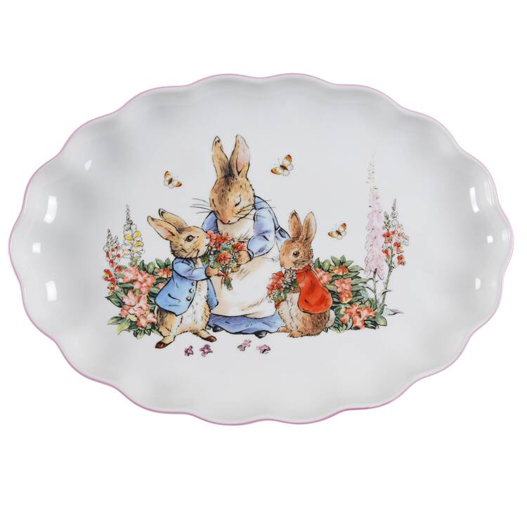 Peter Rabbit Classic 14" Oval Serving Platter