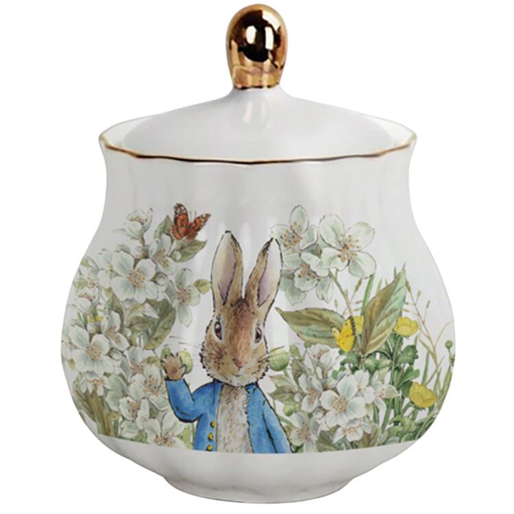Peter Rabbit Classic Sugar Bowl & Lid