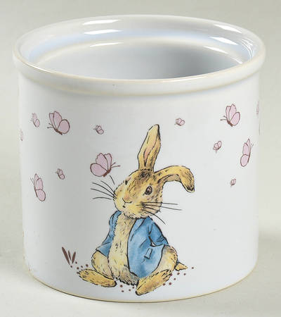 Peter Rabbit Gold Sugar Bowl No Lid