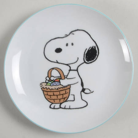 Peanuts Easter Appetizer Plate