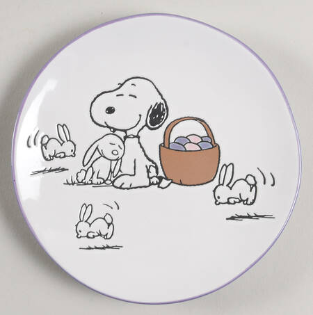Peanuts Easter Appetizer Plate