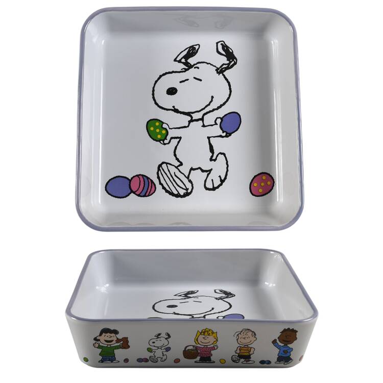 Peanuts Easter 9" Square Baker