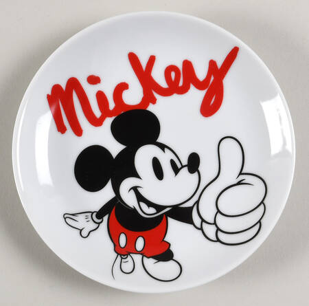 Mickey Mouse and Friends (Miscellaneous) Appetizer Plate