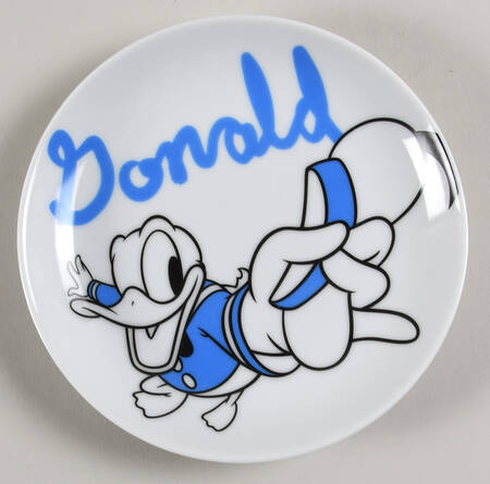 Mickey Mouse and Friends (Miscellaneous) Appetizer Plate
