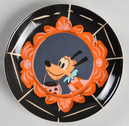 Mickey Mouse and Friends (Miscellaneous) Appetizer Plate
