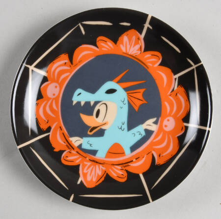 Mickey Mouse and Friends (Miscellaneous) Appetizer Plate