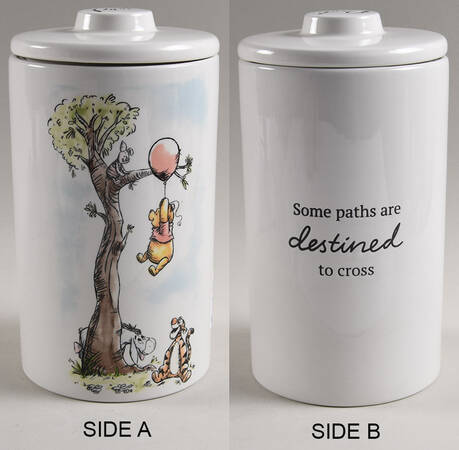 Winnie the Pooh 95 Years Exploring a Classic Large Canister & Lid