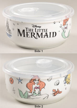 Disney Movies (Miscellaneous) 26 Oz Round Plastic Microwave Bowl & Vented Lid