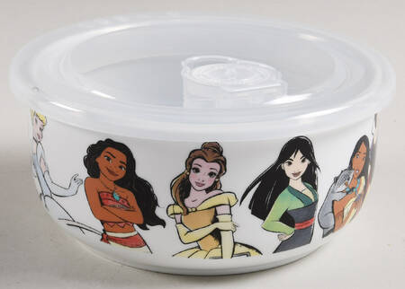Disney Movies (Miscellaneous) 16 Oz Square Plastic Microwave Bowl w/Vent Lid