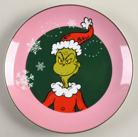 The Grinch (Miscellaneous) Salad Plate