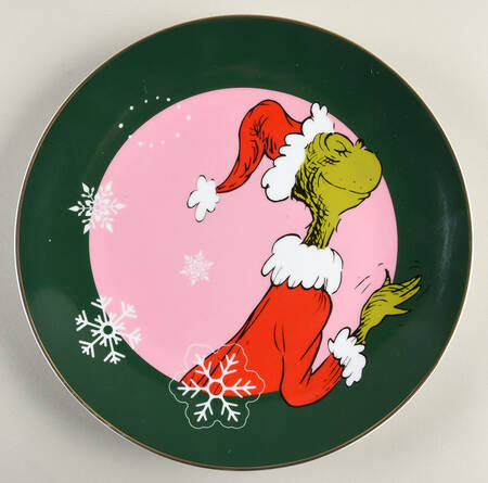 The Grinch (Miscellaneous) Dinner Plate