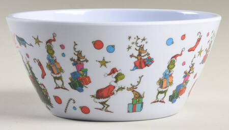 The Grinch (Miscellaneous) Melamine Coupe Cereal Bowl