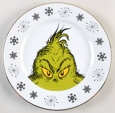 The Grinch (Miscellaneous) Dinner Plate