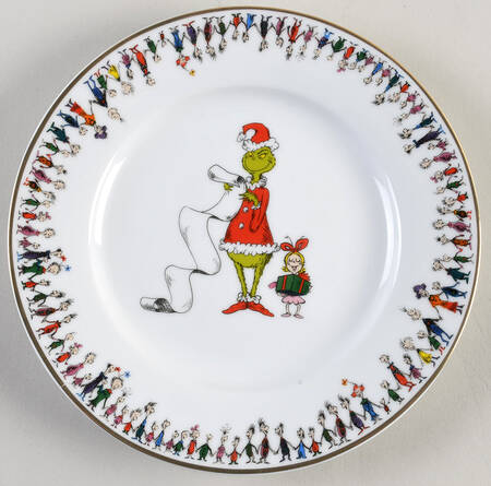 The Grinch (Miscellaneous) Salad Plate