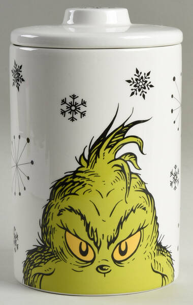 The Grinch (Miscellaneous) Cookie Jar & Lid