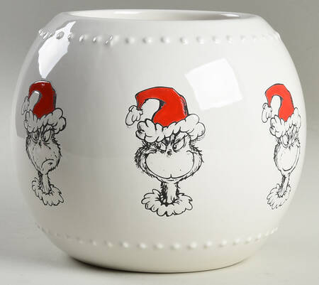 The Grinch (Miscellaneous) Figural Cookie Jar No Lid