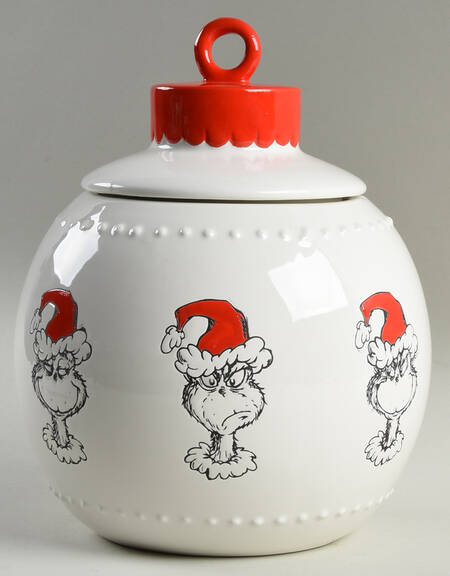 The Grinch (Miscellaneous) Figural Cookie Jar & Lid