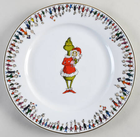 The Grinch (Miscellaneous) Dinner Plate