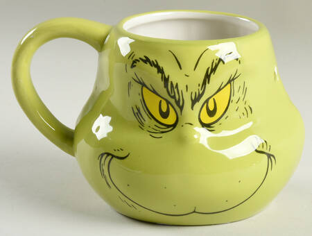 The Grinch (Miscellaneous) Figural Mug