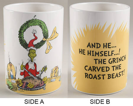 The Grinch (Miscellaneous) Large Canister No Lid