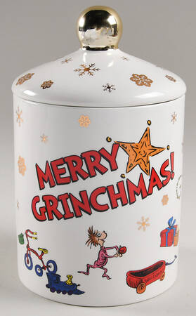 The Grinch (Miscellaneous) Cookie Jar & Lid