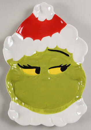 The Grinch (Miscellaneous) Figural Cookie Platter