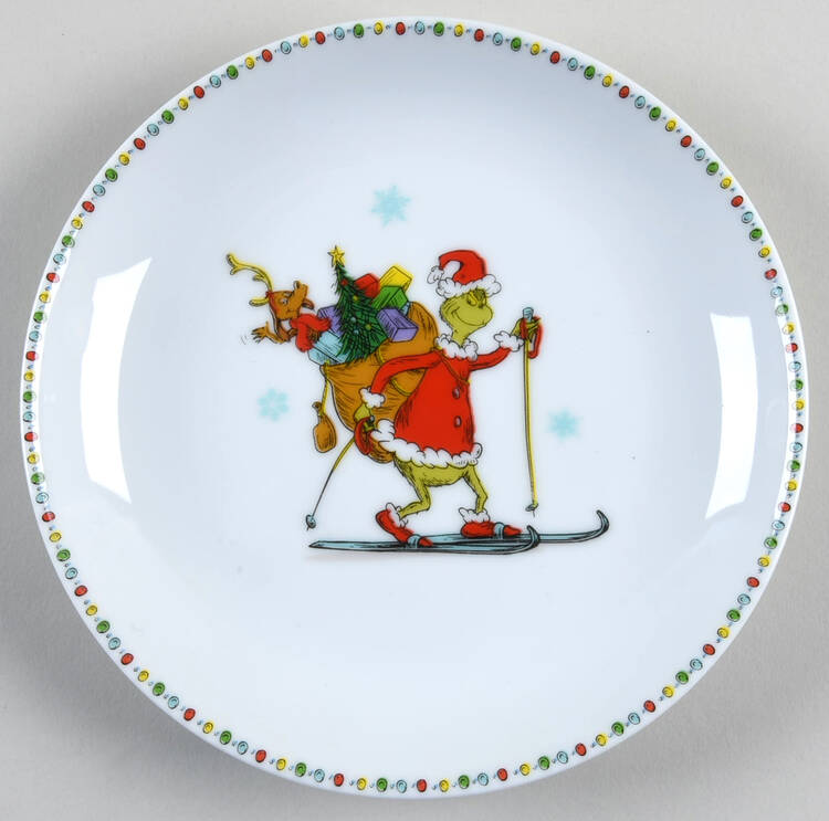 The Grinch (Miscellaneous) Appetizer Plate