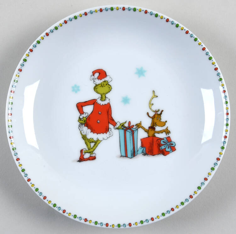 The Grinch (Miscellaneous) Appetizer Plate