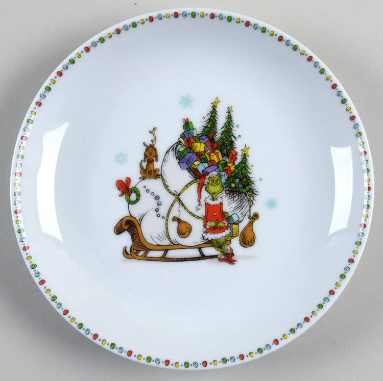 The Grinch (Miscellaneous) Appetizer Plate