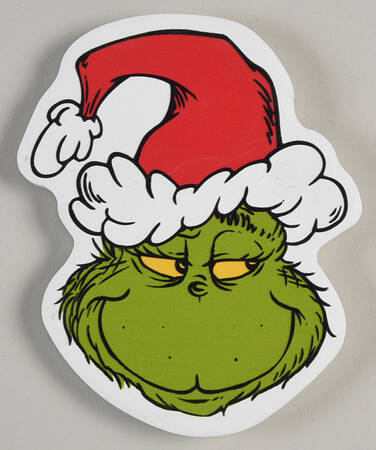 The Grinch (Miscellaneous) Corkback Coaster